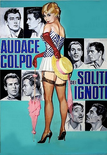 Дерзкий налет неизвестных злоумышленников / Audace colpo dei soliti ignoti (1959) DVDRip