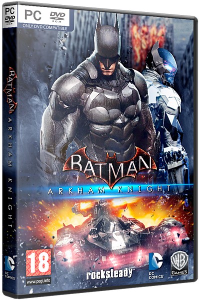 Batman: Arkham Knight - Premium Edition [v1.0.4.5 + 9 DLC] (2015/RUS/ENG/RePack)