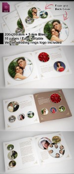 Wedding Album Brochure Highlights Template