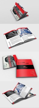 Red InDesign Brochure for Business