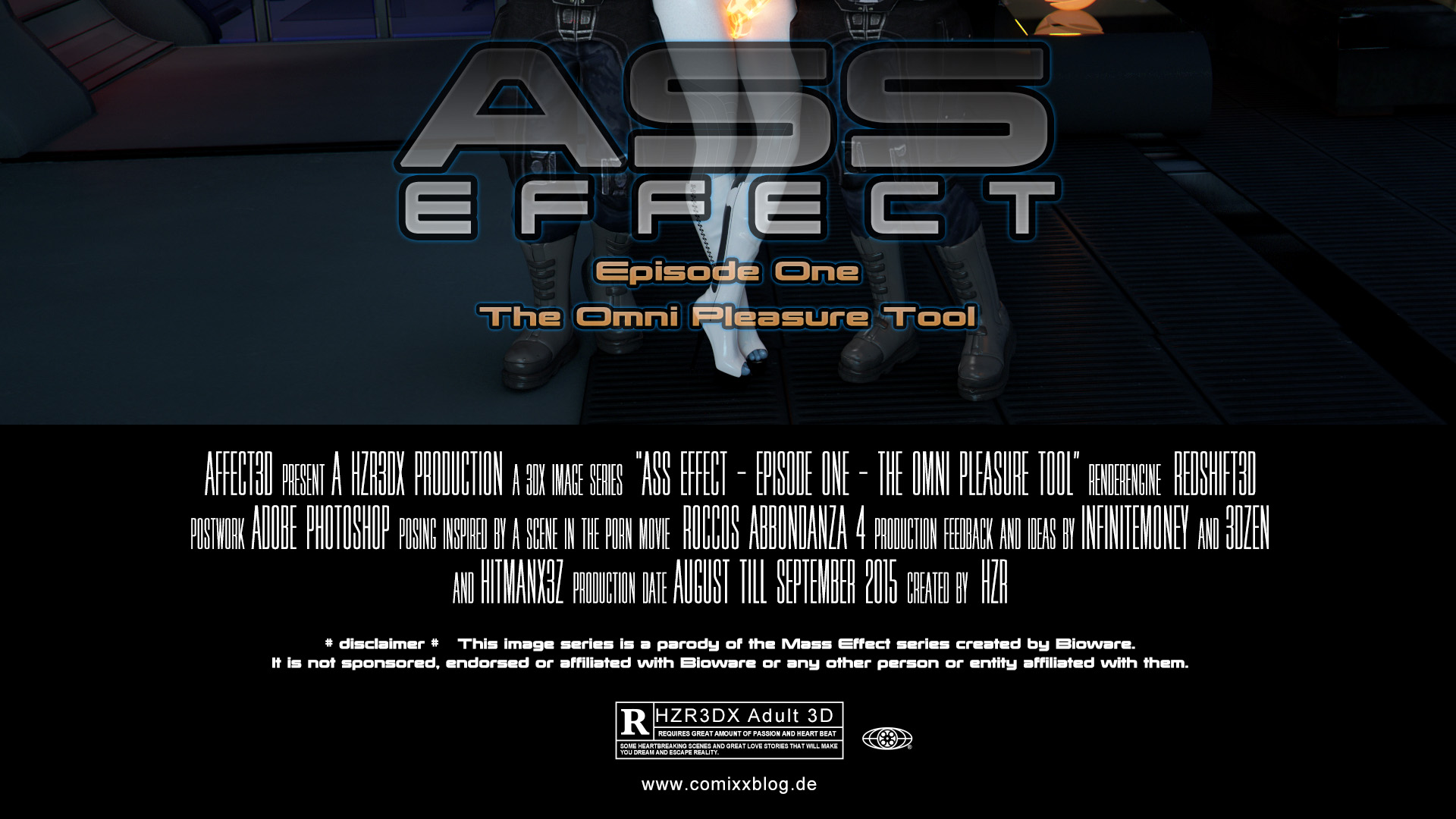 HZR - Ass Effect 3D Episode One