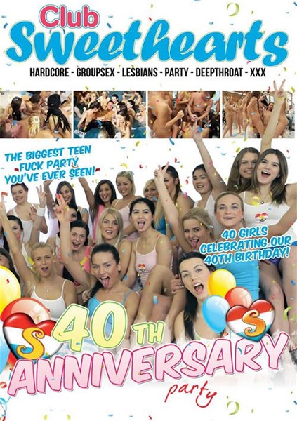 Club Sweethearts. 40th Anniversary Party / 40-я юбилейная вечеринка (My Sexy Kittens) [2016 г., Foreign, Gonzo, Group Sex, Deep Throat, Straight, Lesbian, Shaved, Teens, Hardcore, Party, HD 720p]